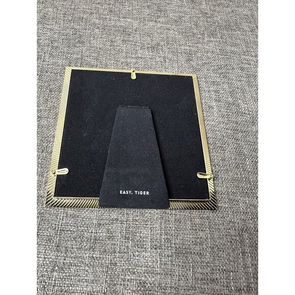 Easy Tiger Black with Gold Tone Trim Current Mood Metal Picture Frames Pack of 4 - Picture 6 of 8